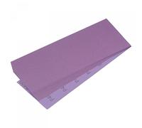 sourcing map 15 Pcs Purple Sanding Sheets 400 Grit 9" x 3.7" Aluminum Oxide Sandpapers Wet Dry Polish for Wood Metal Paint Finishing
