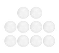sourcing map 15 Pcs White Foam Balls, 2.4 Inch Polystyrene Craft Foam Balls Solid Round Ball for Art, Household, DIY, Party Decorations