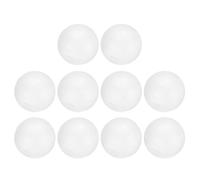 sourcing map 15 Pcs White Foam Balls, 2.8 Inch Polystyrene Craft Foam Balls Solid Round Ball for Art, Household, DIY, Party Decorations
