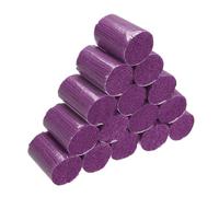 sourcing map 15 Rolls Latch Hook Yarn, 3mm Dark Purple Latch Hook Kit Yarn Making Crochet Bundles for Rug Adults Beginners Tapestry DIY Craft