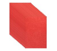 sourcing map 15 Sheets Red Shiny Foam Sheets, 8 Inch x 12 Inch Sparkle EVA Foam Handicraft Sheets EVA Paper for Art Crafts Projects, Scrapbook Gift DIY Card Party Decoration