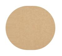 sourcing map 150 Pcs Unbleached Parchment Paper Baking Sheets Rounds, 8.7 Inch Hamburger Patty Paper, for Baking Grilling or Meat Storage, Wood Color