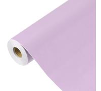sourcing map 1500 x 40cm Purple Wallpaper, Peel and Stick Wallpaper, Purple Contact Paper Solid Color Vinyl Self-Adhesive Wall Paper Decorative for Wall Covering