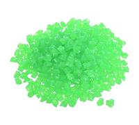 sourcing map 1500pcs Glow Rocks 8-10mm Glow Pebbles Decoration in the Dark Luminous Stones Decor DIY Decorative Green for Garden, Potted Plant, Fish Tank