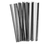 sourcing map 1500Pcs Mini Stitch Gun Fasteners, 12mm/0.47" Micro Fasteners Stitch Gun Refill Quick Clothing Fixer for Clothing Fine Stitch Tag Gun, Black