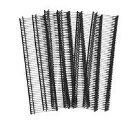 sourcing map 1500Pcs Mini Stitch Gun Fasteners, 20mm/0.79" Micro Fasteners Stitch Gun Refill Quick Clothing Fixer for Clothing Fine Stitch Tag Gun, Black