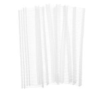sourcing map 1500Pcs Mini Stitch Gun Fasteners, 20mm/0.79" Micro Fasteners Stitch Gun Refill Quick Clothing Fixer for Clothing Fine Stitch Tag Gun, Clear
