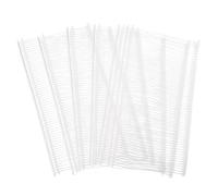 sourcing map 1500Pcs Mini Stitch Gun Fasteners, 50mm/1.97" Micro Fasteners Stitch Gun Refill Quick Clothing Fixer for Clothing Fine Stitch Tag Gun, Clear