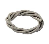 sourcing map 1500W Kilns Furnaces Casting Heating Element Coil 57.5cm Long Silver Tone