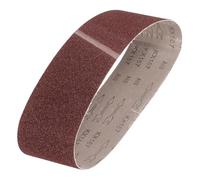 sourcing map 152mm x 1220mm Sanding Belts, 6 Pcs 60 Grits Aluminum Oxide Abrasive Belt Sander File Belt for Woodworking, Metal Polishing, Knife Sharpener