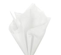 sourcing map 152Sheets Flower Wrapping Paper, 11.8"x11.8" Cotton Wrapping Flower Tissue Paper Floral Bouquet Wraps for Florist Packaging Arrangement Supplies Gift Packaging, White