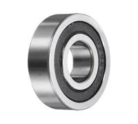 sourcing map 153711-2RS Non-Standard Ball Bearings 15mm ID x 37mm OD x 11mm Thickness Bearings Double Rubber Sealed Chrome Steel Bearing for Industrial Machinery