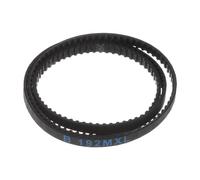 sourcing map 154-MXL-012 Timing Belt 192 Teeth Closed Loop Pulley Timing Belt 15.4" Length x 0.125" Width Rubber Geared Cogged Belt
