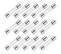 sourcing map 15A 250V 6x30mm Time Delay Glass Fuse UL Listed Slow Blow Fuse for Home Appliances(Pack of 15)