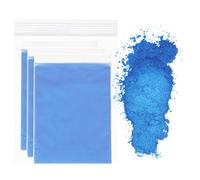 sourcing map 15g/0.53oz Mica Powder, Natural Resin Epoxy 400 Mesh Pearlescent Color Pigment Powders for Casting Resin, Car Paint, Candle Making, DIY Nail Art and Crafts, Illusion Blue