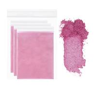 sourcing map 15g/0.53oz Mica Powder, Natural Resin Epoxy 400 Mesh Pearlescent Color Pigment Powders for Casting Resin, Car Paint, Candle Making, DIY Nail Art and Crafts, Rose Red