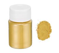 sourcing map 15g/0.5oz Mica Powder Natural Resin Epoxy Pigment Powders for Casting Resin, Car Paint, DIY Arts and Crafts, King Gold