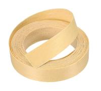 sourcing map 15mm x 3meters Wood Edge Banding, Pre-Glued Iron on Edging Strip, Plywood Wood Grain Repair Tape for Cabinet Repair, Furniture Restoration, Handicraft DIY, Pine