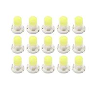 sourcing map 15pcs 12V T3 White Car Wedge LED Dash Gauge Instrument Panel Light