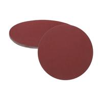 sourcing map 15pcs 200mm PSA Sanding Discs, 240 Grits Aluminum Oxide Self Adhesive Stick Back Sandpapers, No-Hole Round Wet/Dry Sander Papers, Sand Auto Car Paint, Wood, Metal
