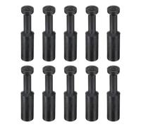 sourcing map 15Pcs 5/16"(8mm) Tube OD Push-to-Connect Fittings Plug, Cap Style Pneumatic Blanking Plugs, Leak-Proof Air Push Connectors for Compressed Air Systems