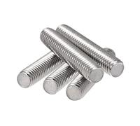 sourcing map 15Pcs M8 x 40mm Fully Threaded Rod 304 Stainless Steel Right Hand Threads