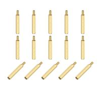 sourcing map 15Pcs Male to Female Thread Spacer Screws, M3 x 25mm + 6mm Brass Hex Standoff Screws PCB Motherboard for Drone Quadcopter, Computer and Circuit Board