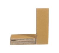 sourcing map 15pcs Micro Sander Paper 240 Grit 3.5x1.2 Inch Mini Sanding Sheets Strips Hook Loop Sandpapers for Wood Metal Small Projects Tight Spaces Polish Work