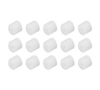 sourcing map 15Pcs Plastic Gears Plastic Worm Gears Model 662AA Reduction Gear for RC Car Model DIY Robot,White Module 0.5