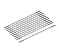 sourcing map 15pcs Push Rod Connector Double End Threaded Rod 304 Stainless Steel for DIY RC Car,Boat,Car,Airplane,Helicopter Model&DIY Material,M2x65mm