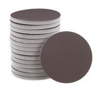 sourcing map 15pcs Sanding Sponge Hook and Loop Sanding Disc, 3-inch Sponge Sanding Pad 500 Grit Hook and Loop Sanding Disc Wet/Dry for Car Wood Drywall Metal Polishing & Grinding