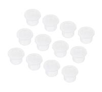 sourcing map 15Pcs t Shape Rubber Grommet Mount Dia 14mm ID 9mm H 12mm Transparent Seal Protection Cable Grommets Flexible for Cable Pipe