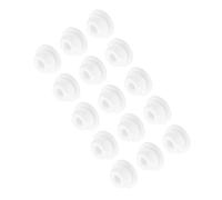 sourcing map 15pcs T-Shaped Silicone Plugs 20mm 3/4 Inch Dia Snap in Plug Hole Seal Cover Round Rubber Stopper for Kitchen Rubber Bulkheads Waterproof Sealing Plugs White