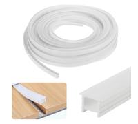 sourcing map 16.5ft/5m LED Diffuser Channel, 12x12mm Silicone LED Channel System, Flexible Neon Rope Light Strip for 8mm-10mm Light Strips Indoor Outdoor Ambient Decor