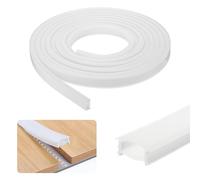 sourcing map 16.5ft/5m LED Diffuser Channel, 20x10mm Silicone LED Channel System, Flexible Neon Rope Light Strip for 8mm-10mm-12mm Light Strips Indoor Outdoor Ambient Decor