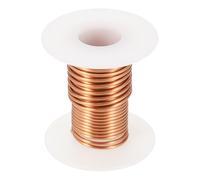 sourcing map 16 AWG Magnet Wire, 16 Gauge Enameled Copper Wires 2 oz Magnetic Coil Wire for Transformer Motor Electric, F Grade 311 Fahrenheit (155 Celsius), Copper Color