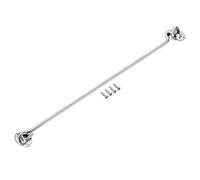sourcing map 16" Cabin Hook Eye Latch Gate Door Swivel Window Hook Stainless Steel with Mounting Screws 1pcs