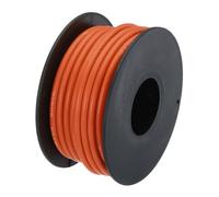 sourcing map 16 Gauge Silicone Wire 16AWG Electrical Wire Stranded Tinned Copper High Temp Hookup Spool 24.6ft Orange for LED strip, Home wiring, Doorbell wiring, Motorcycle wiring