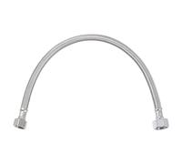sourcing map 16 Inch Long Faucet Supply Line Connector, G3/8 Female Compression Thread x G1/2 Female Connector Straight Thread 304 Stainless Steel Water Supply Hose Line