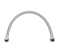 sourcing map 16 Inch Long Faucet Supply Line Connector, G3/8 Female Compression Thread x G3/8 Female Compression Thread 304 Stainless Steel Water Supply Hose