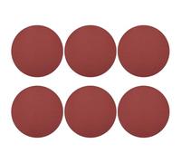 sourcing map 16 Pcs 230mm 9 Inch Sanding Discs, 1000 Grit Hook and Loop Sandpaper, No-Hole Aluminum Oxide Orbital Sander Sandpaper for Woodworking Automotive Metal Polishing, Red