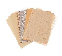 sourcing map 16 Sheets Textured Scrapbook Paper, Mixed Special Paper Mesh Fabric Assorted Set for Scrapbooking Junk Journal Card DIY Materials Collage Card Embellishments Supplies, Yellow