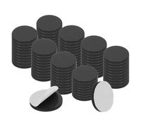 sourcing map 160Pcs 15 x 1.9mm Round Magnets Dots with Adhesive Backing, Rubber Magnets Stickers Self Adhesive Magnetic Discs for Fridge Whiteboard DIY Craft Office Classroom Home