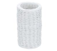 sourcing map 164 Feet Floral Bind Wire Wrap Twine, 1mm Floral Wire Vine Bind Wire Rustic Craft Wire for DIY Projects Flower Bouquet Wreath Gift Wrapping Wedding Decoration, White