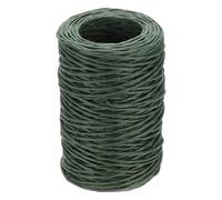 sourcing map 164 Feet Floral Bind Wire Wrap Twine, 2mm Floral Wire Vine Bind Wire Rustic Craft Wire for DIY Projects Flower Bouquet Wreath Gift Wrapping Wedding Decoration Green