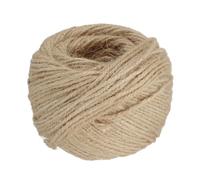 sourcing map 164 Feet Natural Jute Twine String,2mm Thin Garden Twine Rope Colored Plant String Cord for DIY Art Crafts Gift Wrapping Decoration Packing Gardening Plant Hanger,Beige
