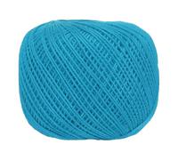 sourcing map 164 Yards Size 3 Dark Sea Blue Cotton Crochet Thread Lace Weight Yarn Tatting Thread for Crocheting Knitting Embroidery Sewing