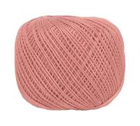 sourcing map 164 Yards Size 3 Light Yellow Pearl Cotton Crochet Thread Lace Weight Yarn Tatting Thread for Crocheting Knitting Embroidery Sewing