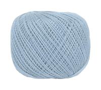 sourcing map 164 Yards Size 3 Sky Blue Cotton Crochet Thread Lace Weight Yarn Tatting Thread for Crocheting Knitting Embroidery Sewing