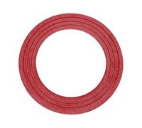 sourcing map 165mm Fabric Speaker Edge Surround Ring 104x157mm(IDxOD), Red